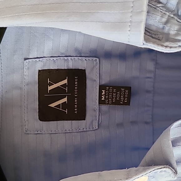 Armani Exchange Z-Holiday 2012 Men's Dress Shirt - Picture 2 of 5
